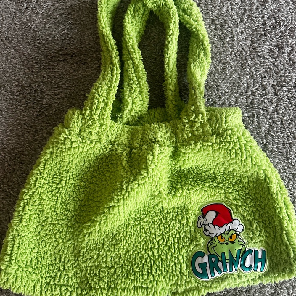 Grinch Green Kids Tote Bag